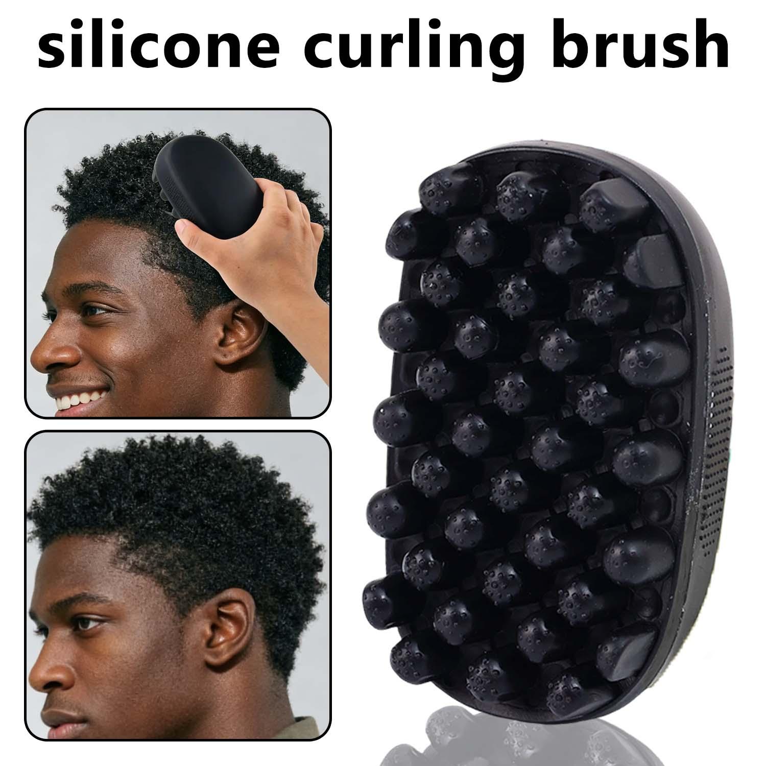 Twist Sponge Coil - فرشاة شعر احترافية للشعر المجعد، فرشاة