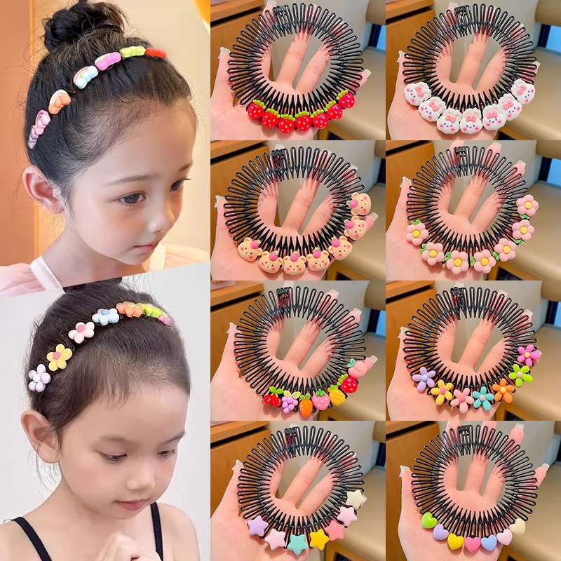 Hair Care Korean Products - Y2k ستار القلب أمشاط الشعر الملونة
