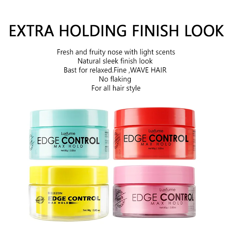 Edge Control Gel - جل شعر 80 جرام بتثبيت قوي