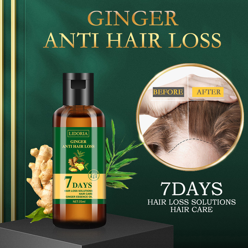 Hair Care Essence Oil - 35 مللي الزنجبيل الطبيعي العناية بالشعر