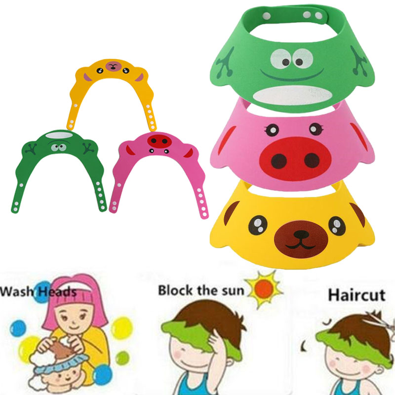 Hair Care Baby - قبعة استحمام للأطفال قابلة للتعديل للأطفال