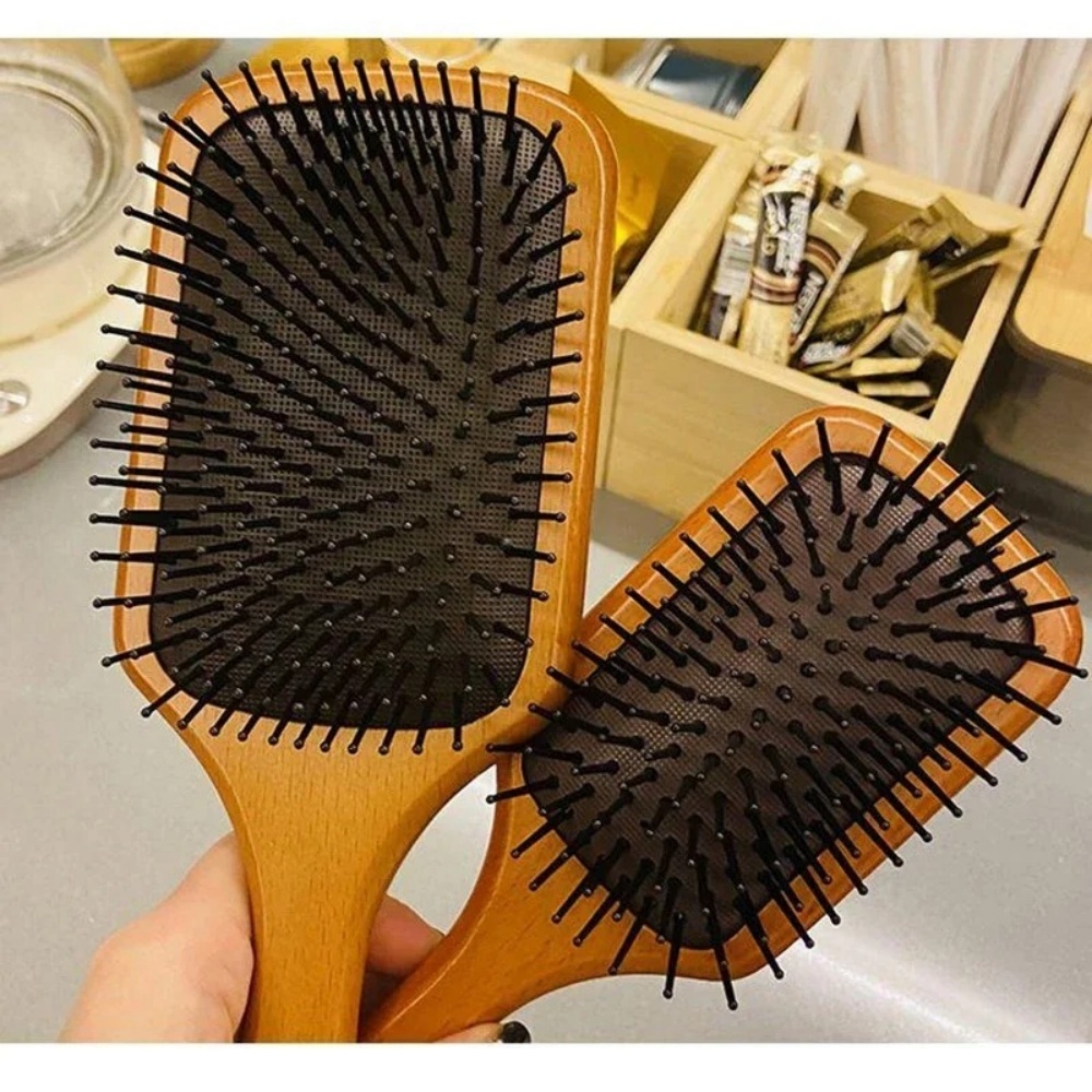 Hair Care For Hair Loss - مشط تدليك فروة الرأس للشعر المجعد