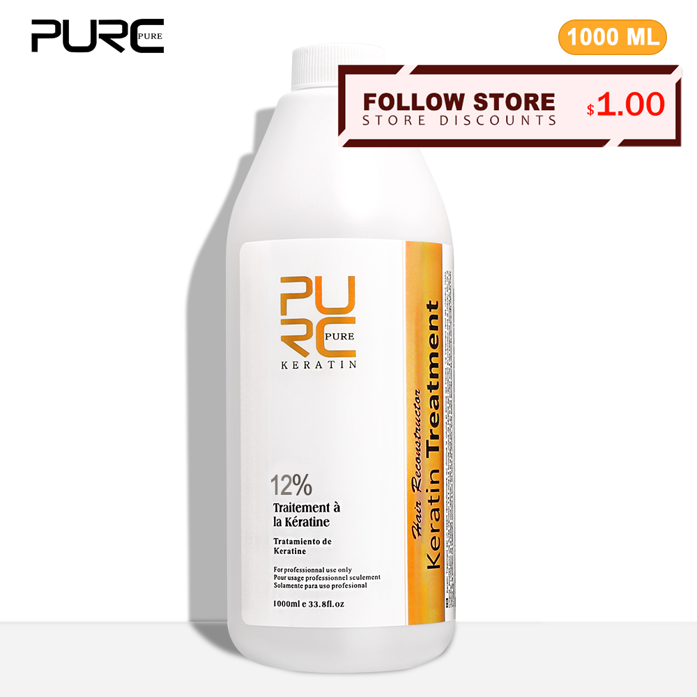 Hair Care With Protein - PURC 12% كيراتين تنعيم علاج الشعر