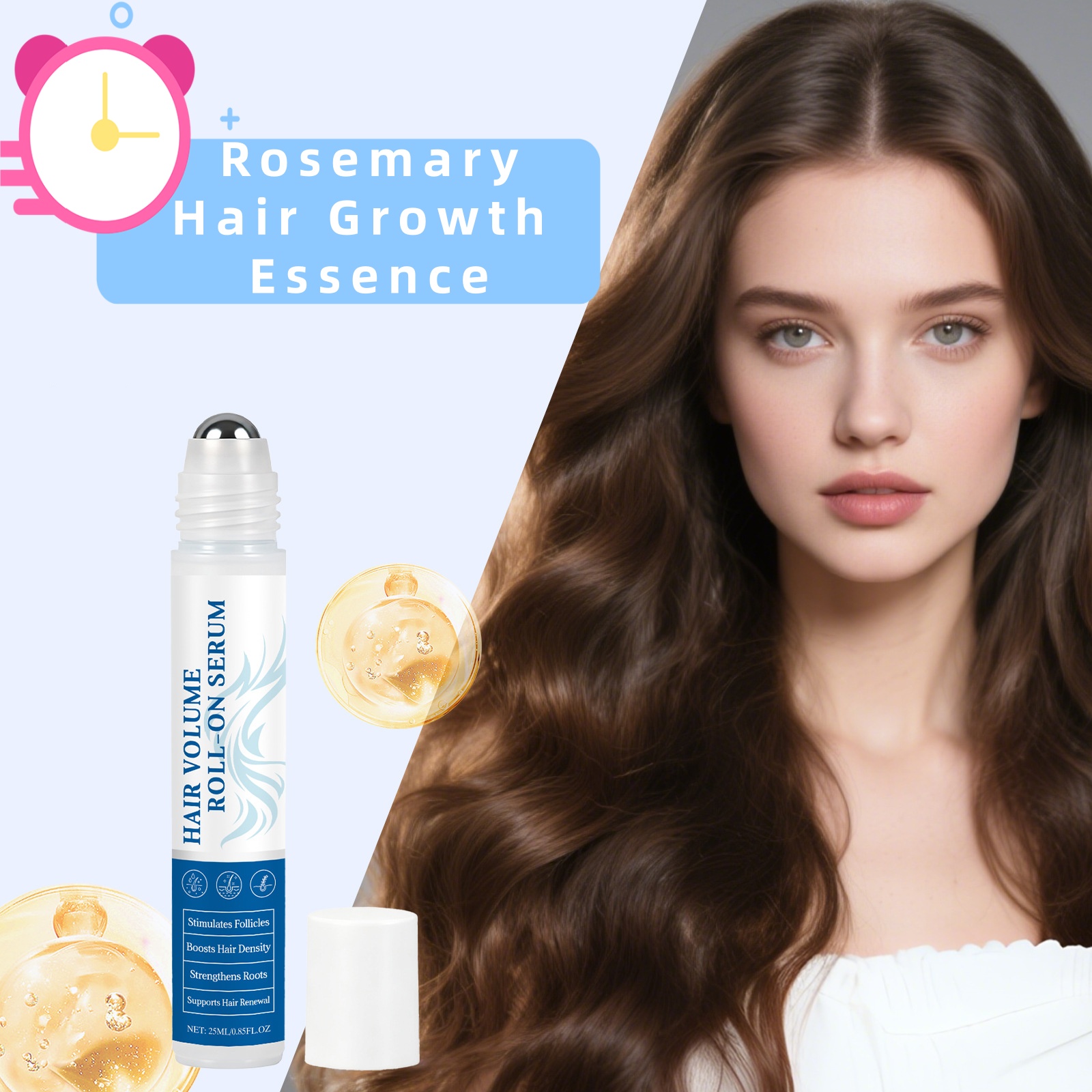 Hair Care Serum - زيت إكليل الجبل لنمو الشعر، مغذي