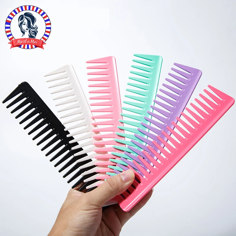 Detangling Wide Comb - مشط شعر كبير بأسنان واسعة، مشط