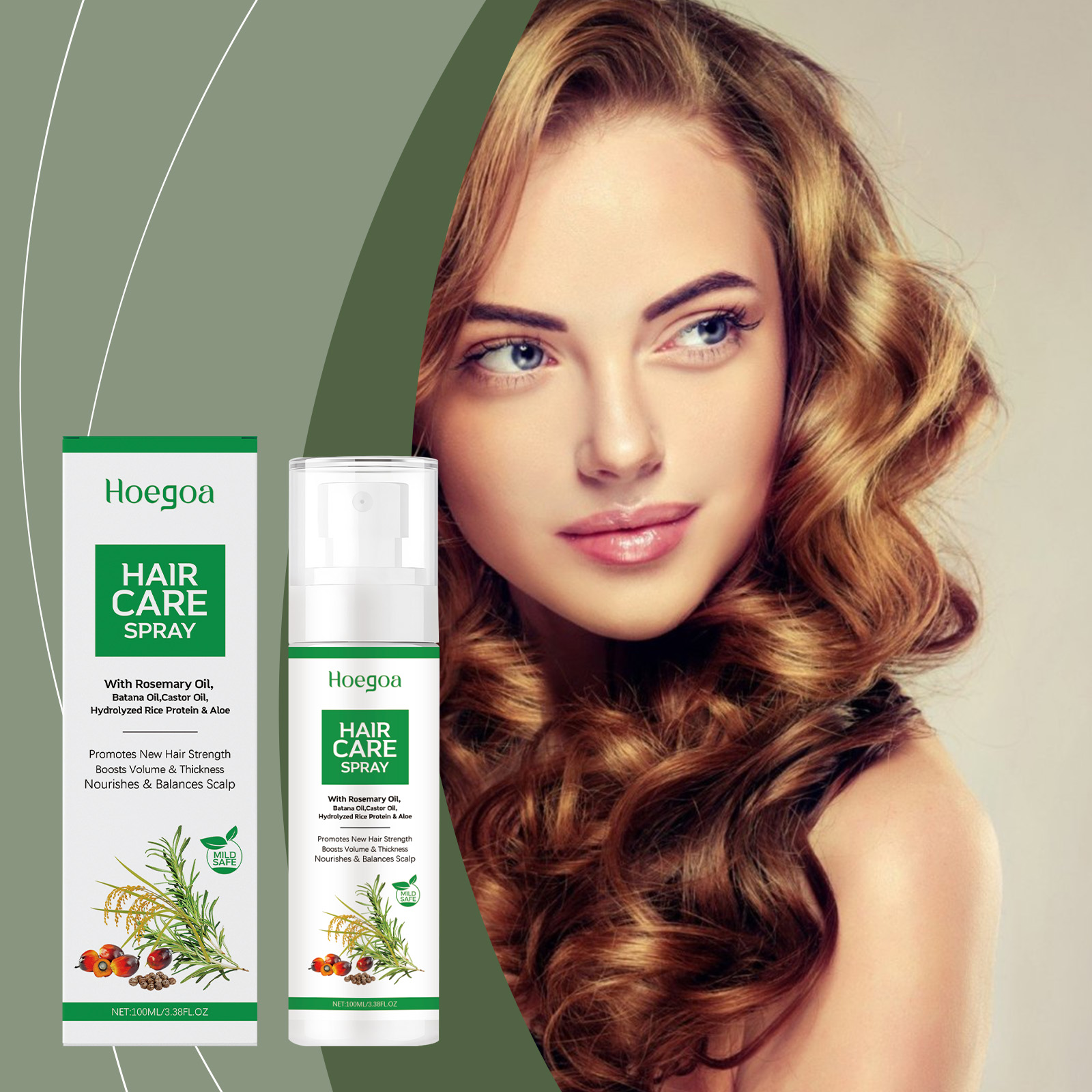 Hair Care Naturally - بخاخ هويغا للعناية بفروة الرأس، عناية