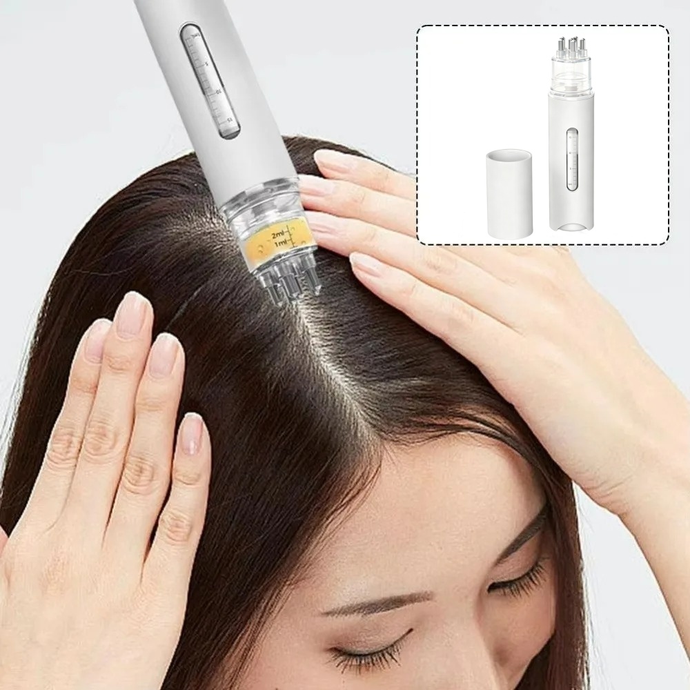 Hair Care For Hair Loss - مشط تدليك فروة الرأس مع أداة