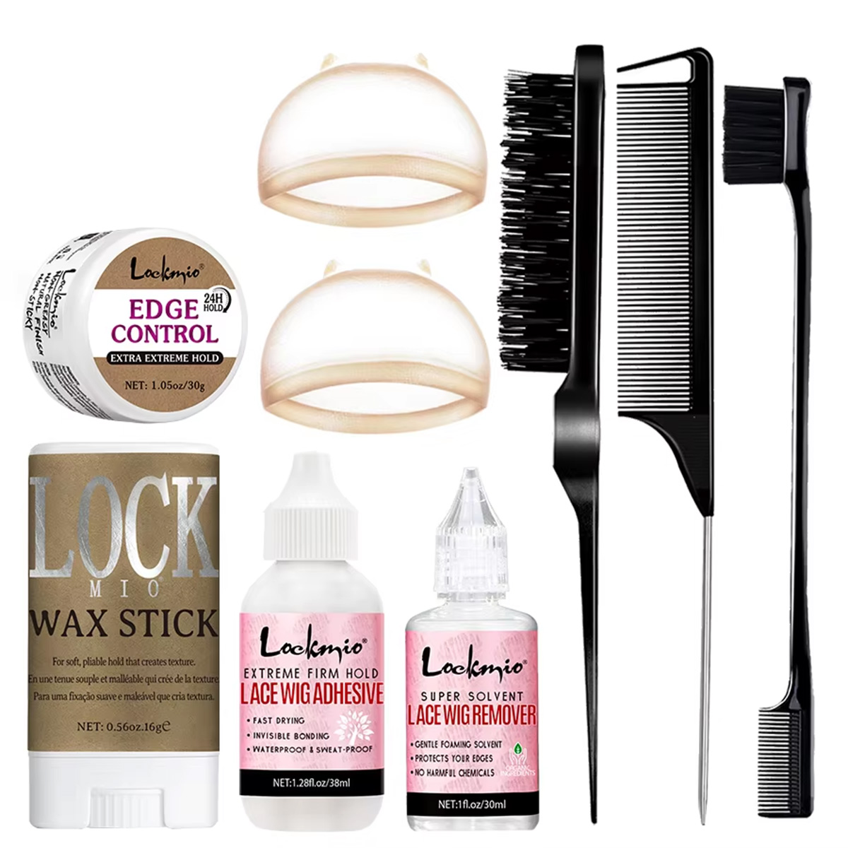 Edge Control Gel - قلم شمع الشعر LOCKMIO لتصفيف الشعر