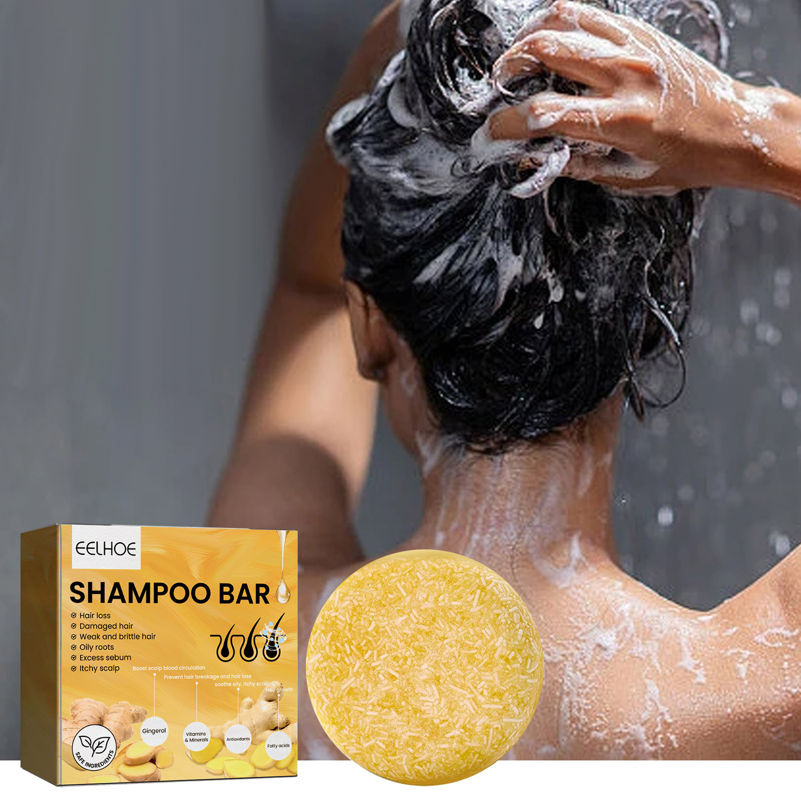 شامبو طبيعي بالزنجبيل لتقوية ا - مراجعة Hair Care Naturally وسعره