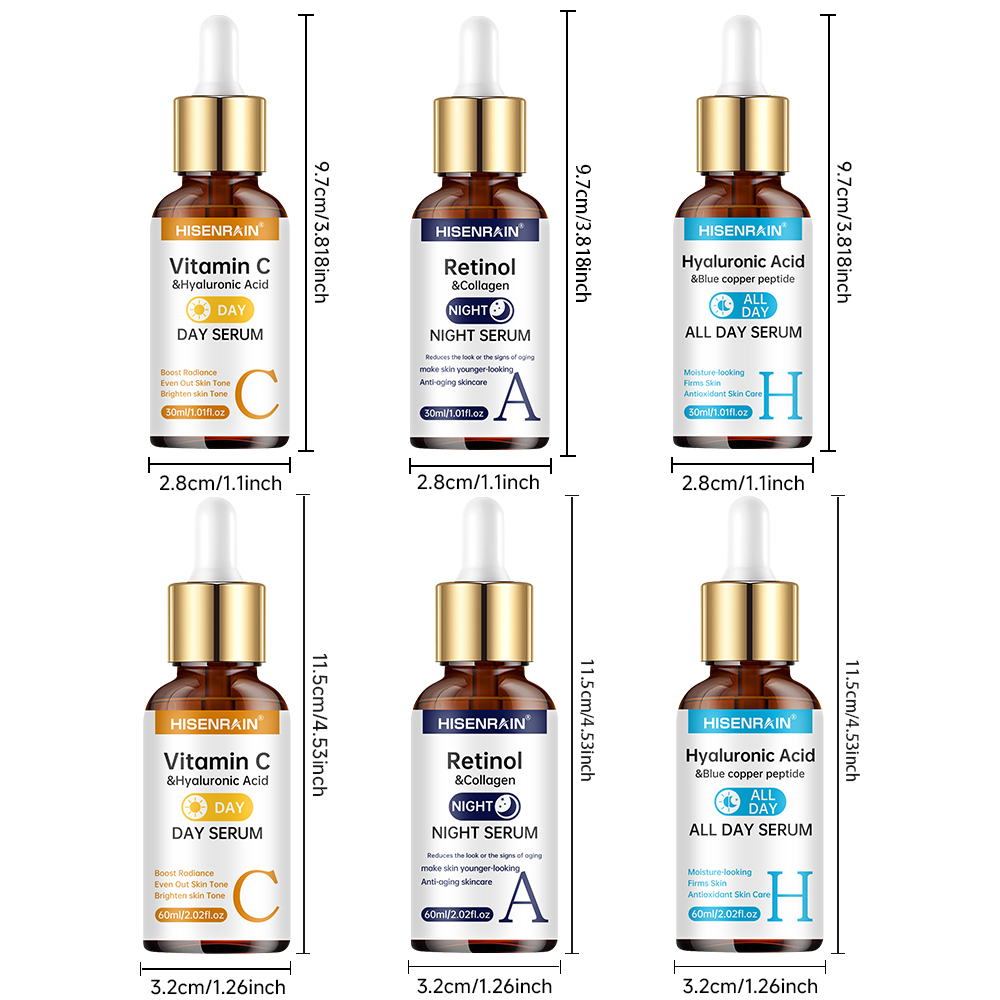 HISENRAIN فيتامين C + الريتينو - مراجعة Silk Press Serum وسعره