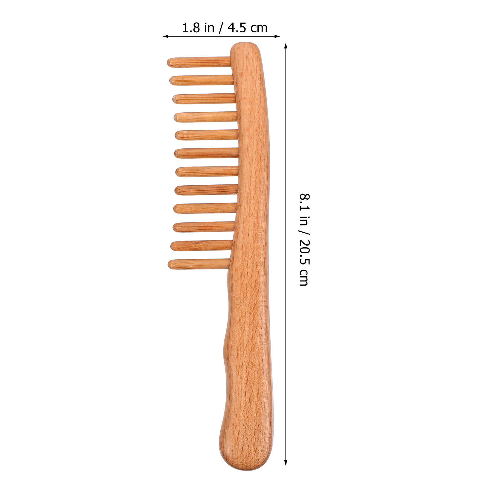 مشط تدليك من الخشب الطبيعي الم - مراجعة Hair Care Naturally وسعره