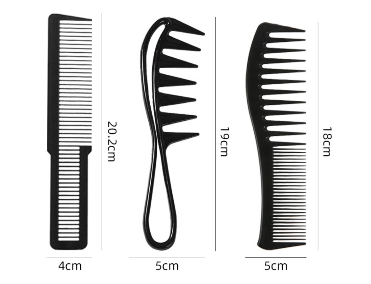 مجموعة أمشاط تصفيف الشعر للرجا - مراجعة Detangling Wide Comb وسعره