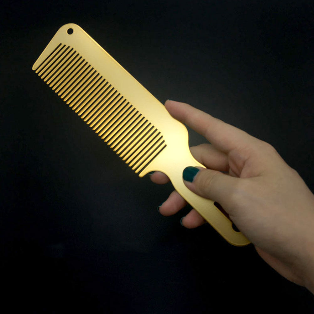 مشط فولاذي واسع الأسنان للرجال - مراجعة Detangling Wide Comb وسعره