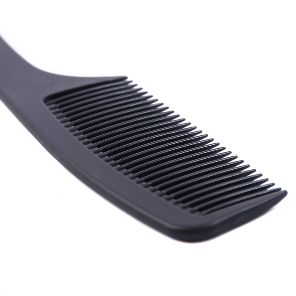 1 قطعة مشط أسنان بلاستيكي أسود - مراجعة Detangling Wide Comb وسعره