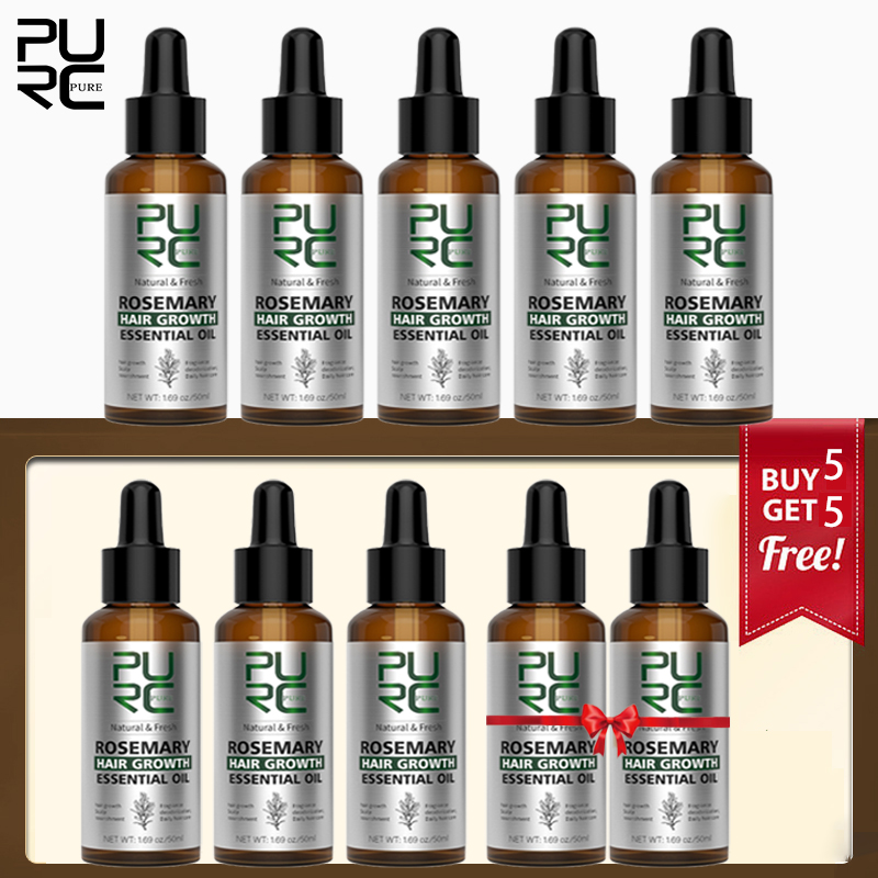 مجموعة زيت إكليل الجبل من PURC - مراجعة Hair Care Essence Oil وسعره