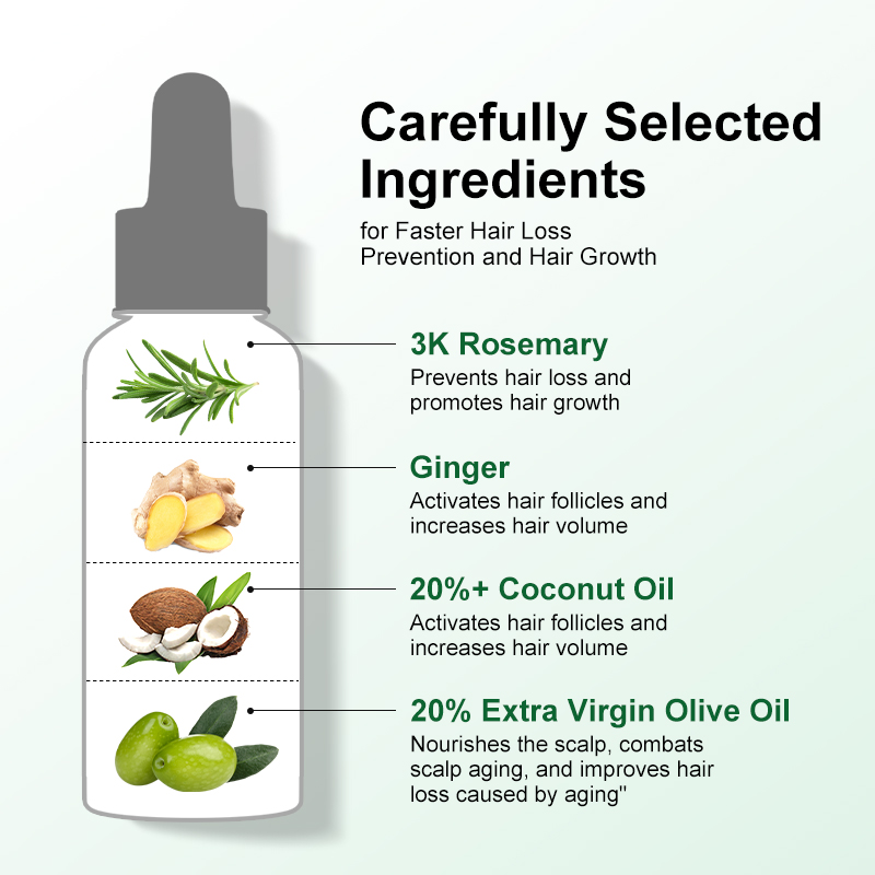 مجموعة زيت إكليل الجبل من PURC - مراجعة Hair Care Essence Oil وسعره