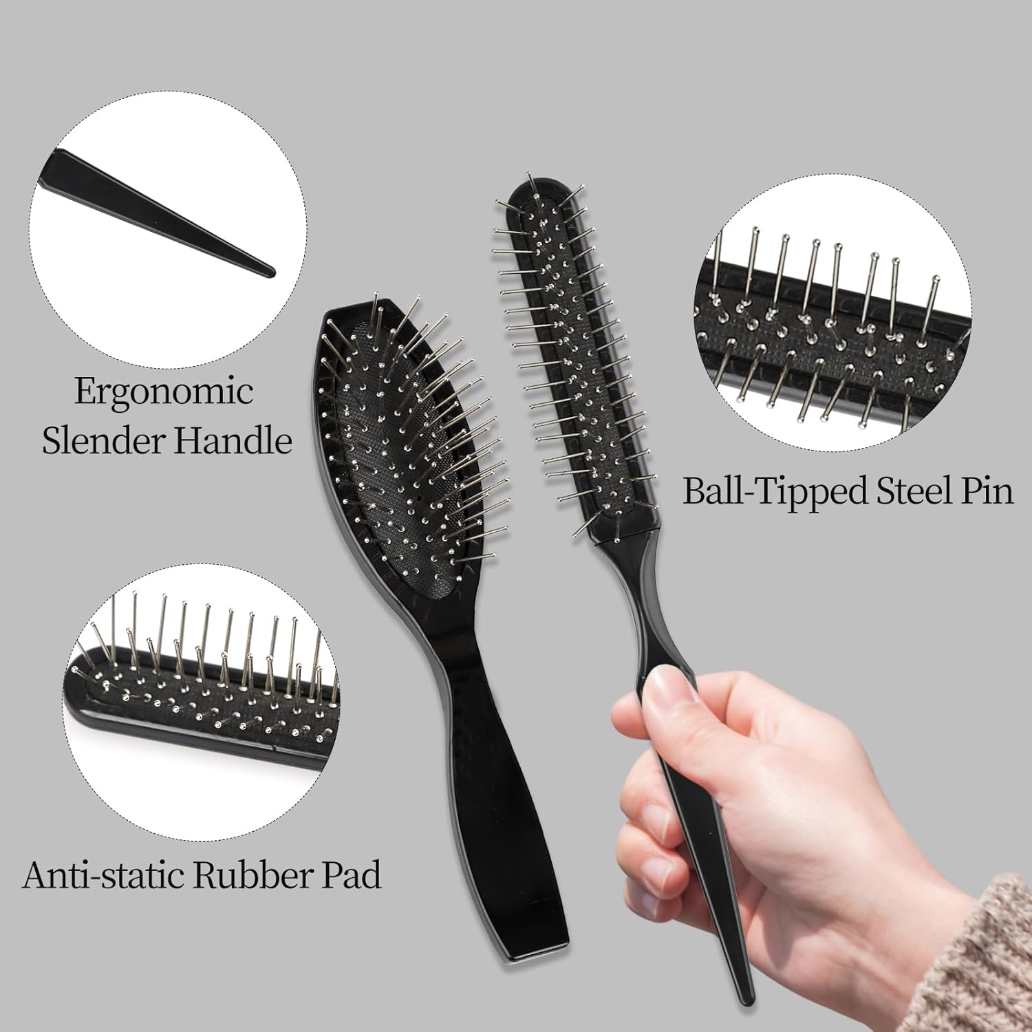 مجموعة فرش الشعر المستعار، فرش - مراجعة Detangling Wide Comb وسعره