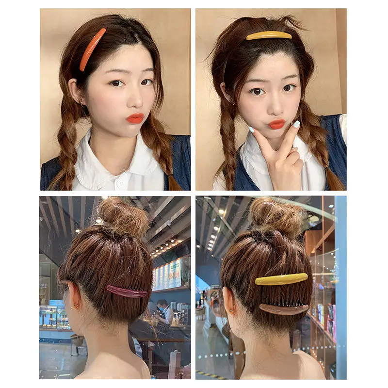 مشبك مشط موزة عتيق للنساء ، أح - مراجعة Hair Care Korean Products وسعره