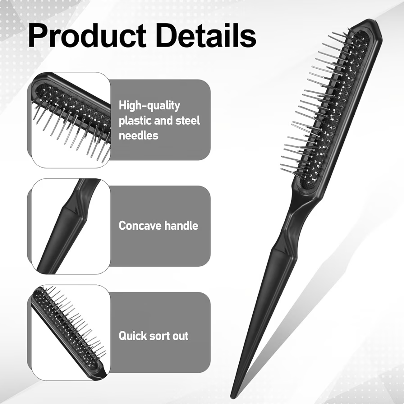 طقم من مشطين صغيرين واسعين الأ - مراجعة Detangling Wide Comb وسعره