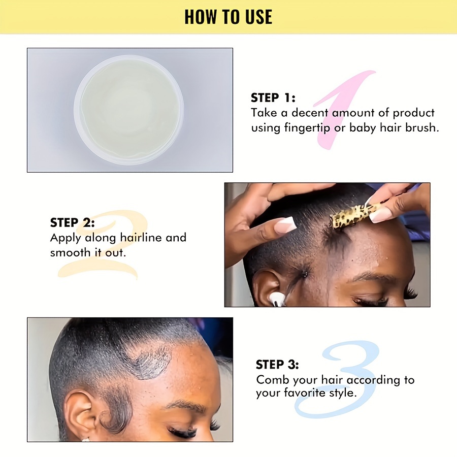 GZE خروع سوداء إفريقية ، جديلة - مراجعة Edge Control Gel وسعره