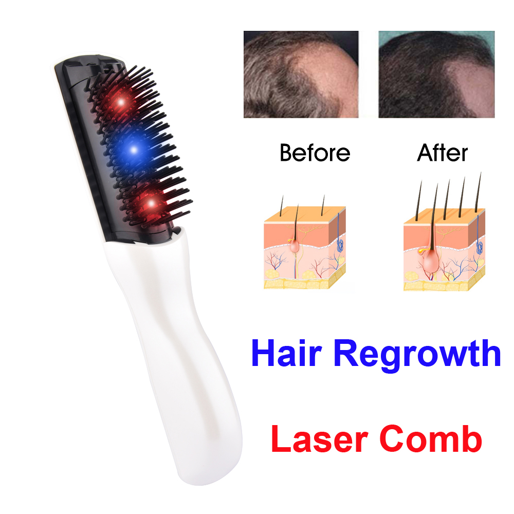 مشط كهربائي بالليزر لنمو الشعر - مراجعة Hair Care For Hair Loss وسعره