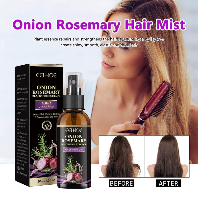 30 مللي رذاذ نمو الشعر البصل ر - مراجعة Rosemary Hair Oil وسعره