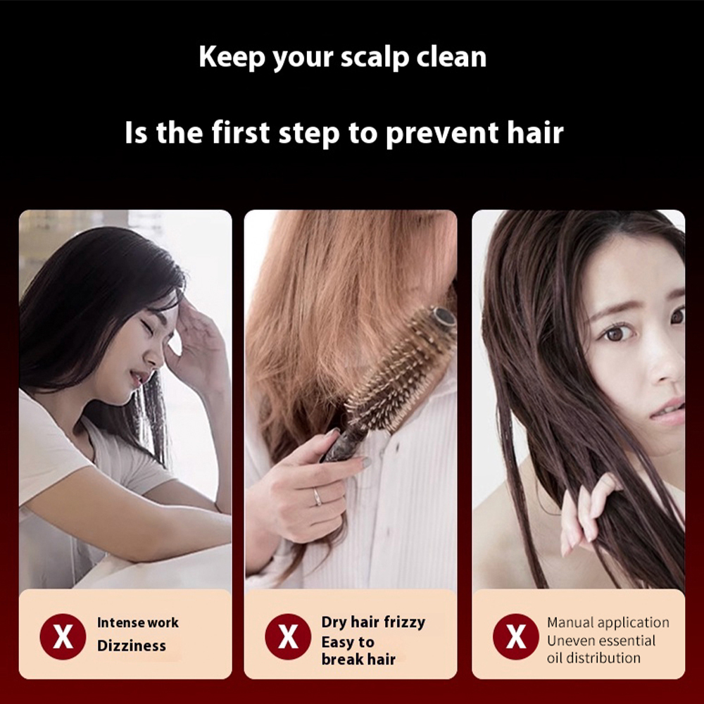 مشط تدليك كهربائي بالاهتزاز مع - مراجعة Hair Care For Hair Loss وسعره