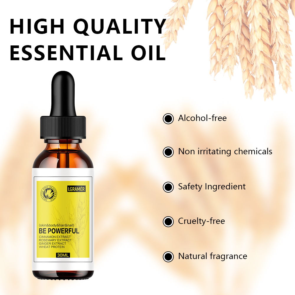 زيت نقي مع كثافة إكليل الجبل ، - مراجعة Hair Care Essence Oil وسعره
