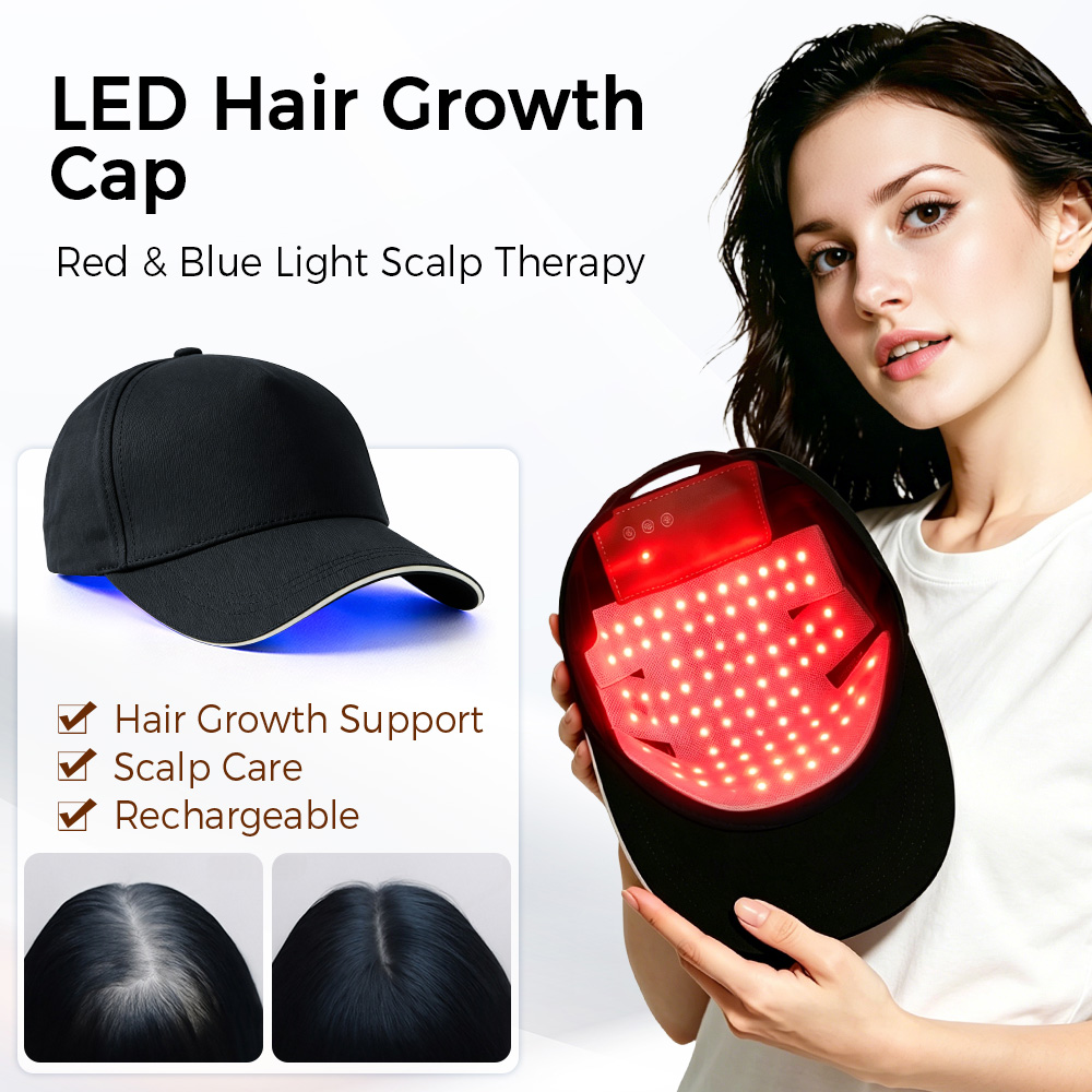 قبعة LED لنمو الشعر بالعلاج ال - مراجعة Hair Care With Protein وسعره