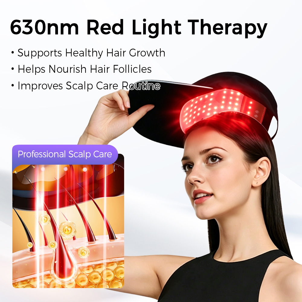 قبعة LED لنمو الشعر بالعلاج ال - مراجعة Hair Care With Protein وسعره