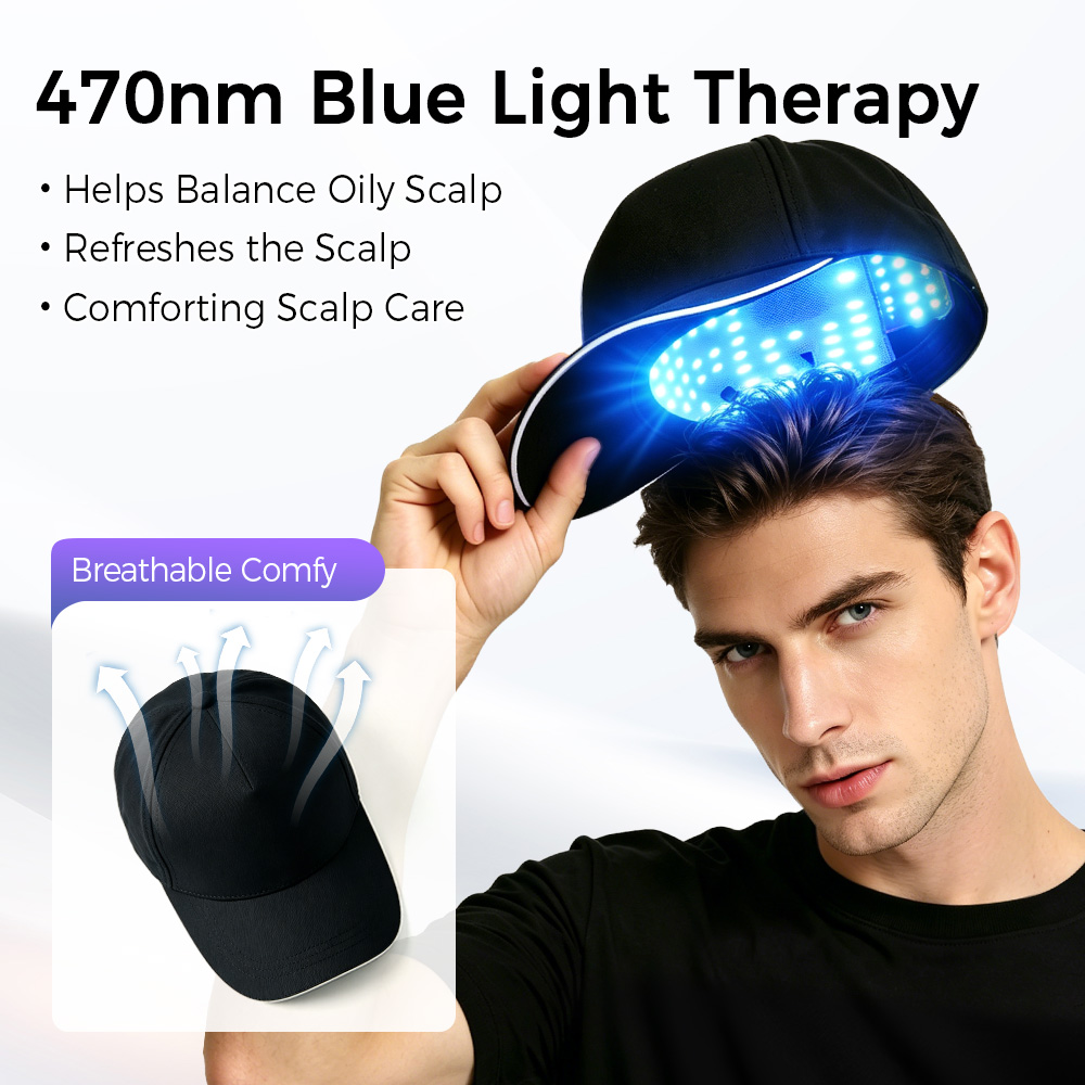 قبعة LED لنمو الشعر بالعلاج ال - مراجعة Hair Care With Protein وسعره