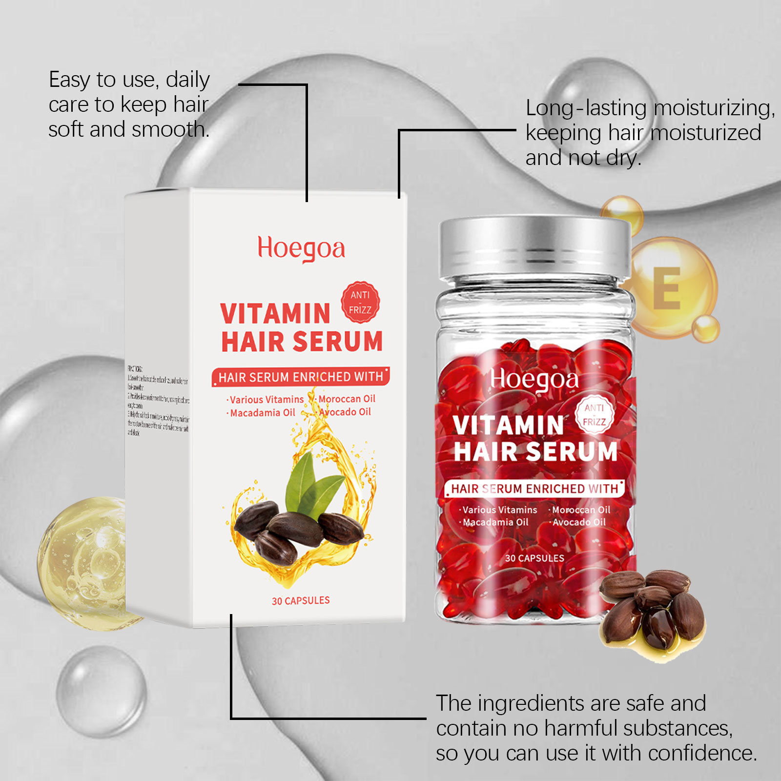 كبسولات مصل العناية بالشعر فيت - مراجعة Hair Care Serum وسعره