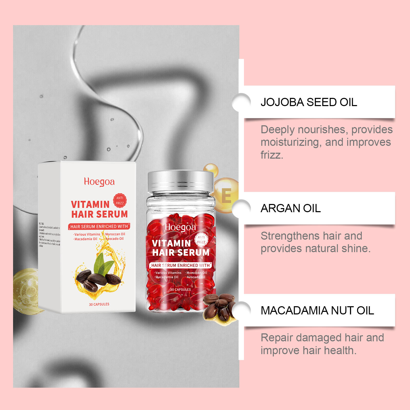 كبسولات مصل العناية بالشعر فيت - مراجعة Hair Care Serum وسعره