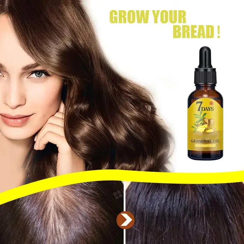 نمو الشعر الزنجبيل سريع النمو  - مراجعة Hair Care Essence Oil وسعره