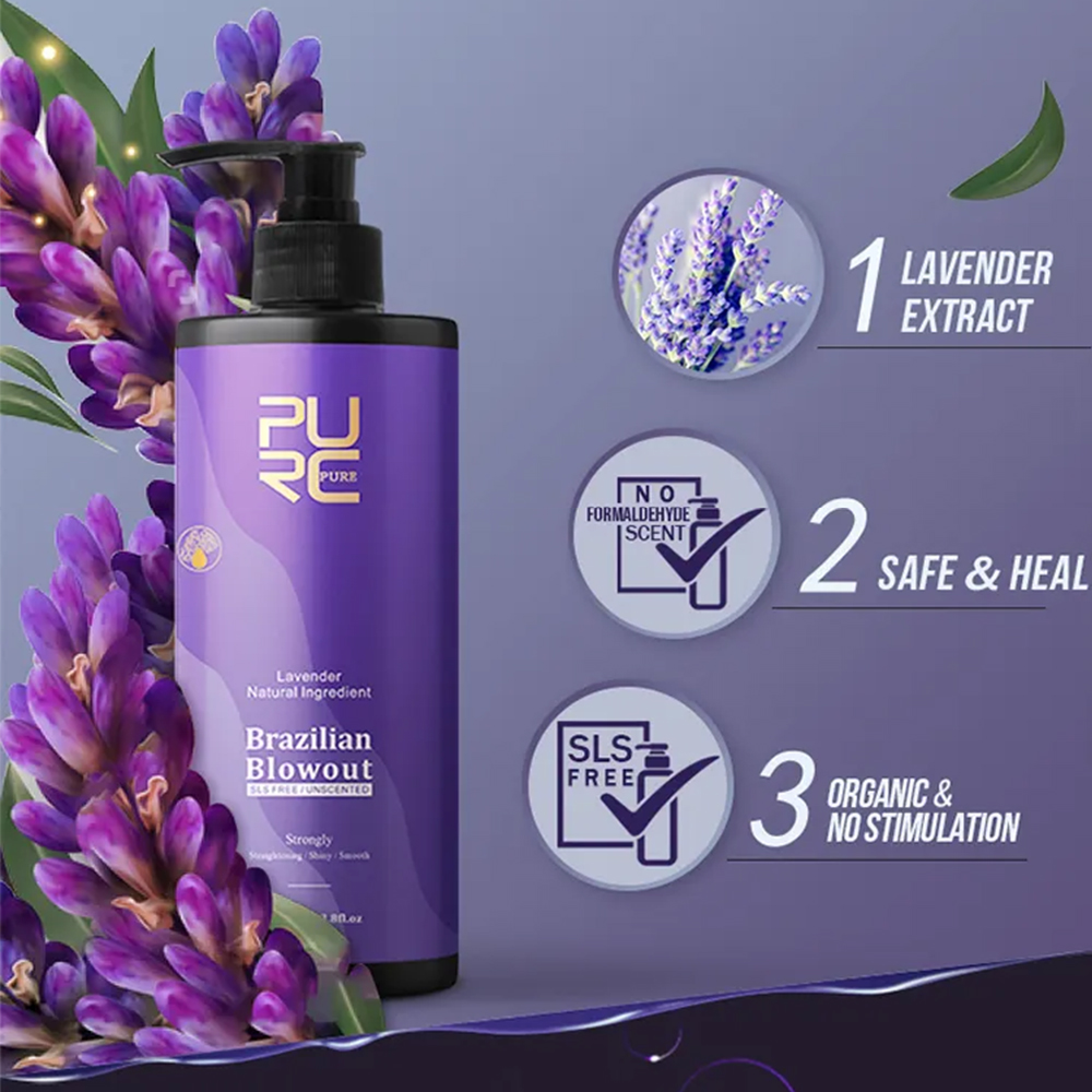 PURC لافندر 12% علاج الكيراتين - مراجعة Hair Care Korean Products وسعره